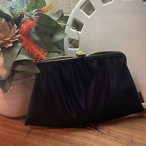 Vintage Ande Black Clutch - Excellent Vintage Condition